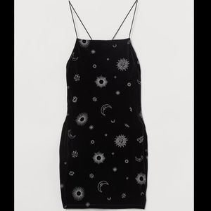 H&M celestial dress